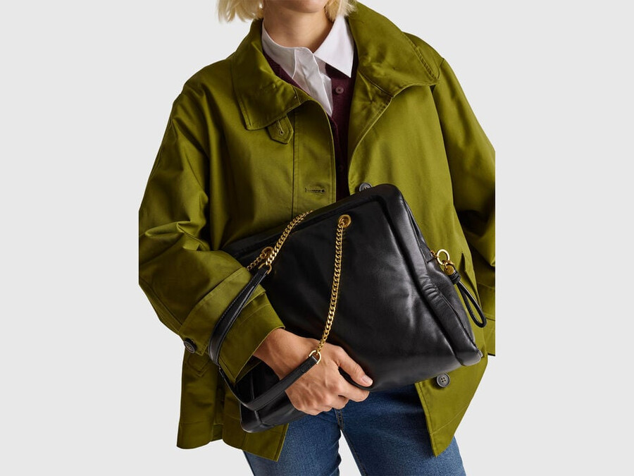 bolsa de compras en piel sintética