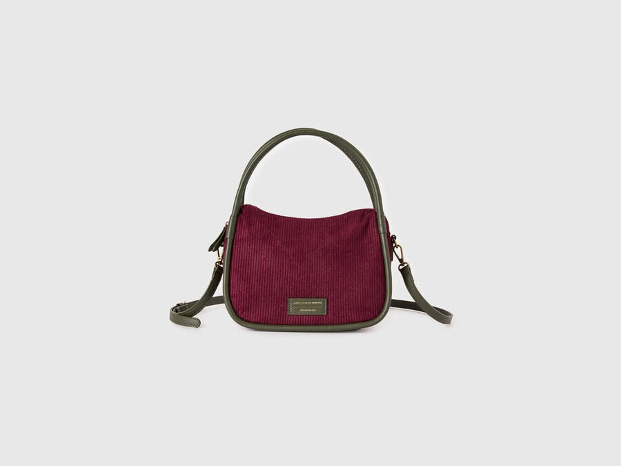 bolso de hombro de terciopelo
