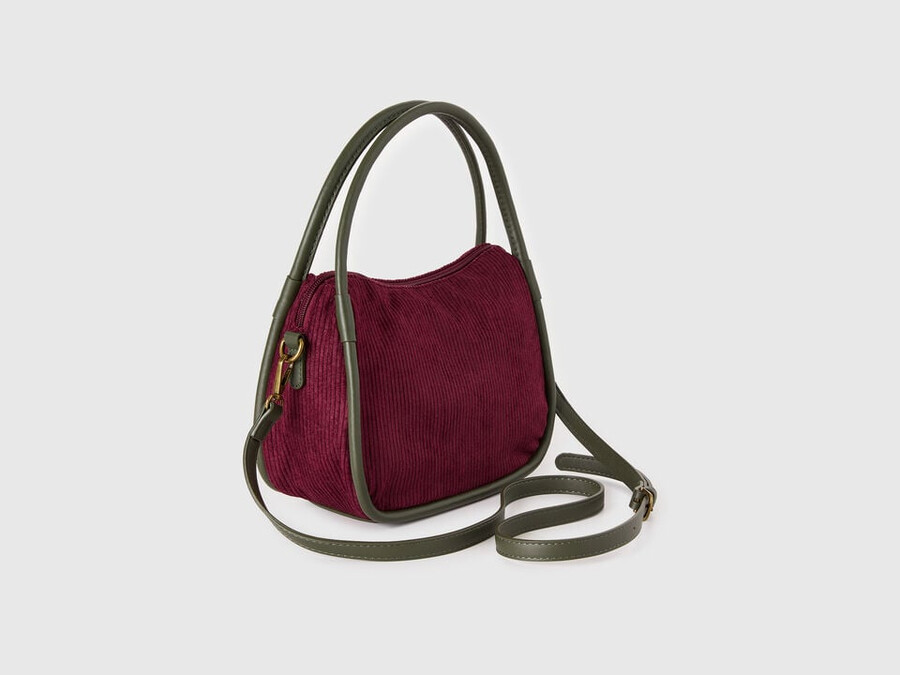 bolso de hombro de terciopelo