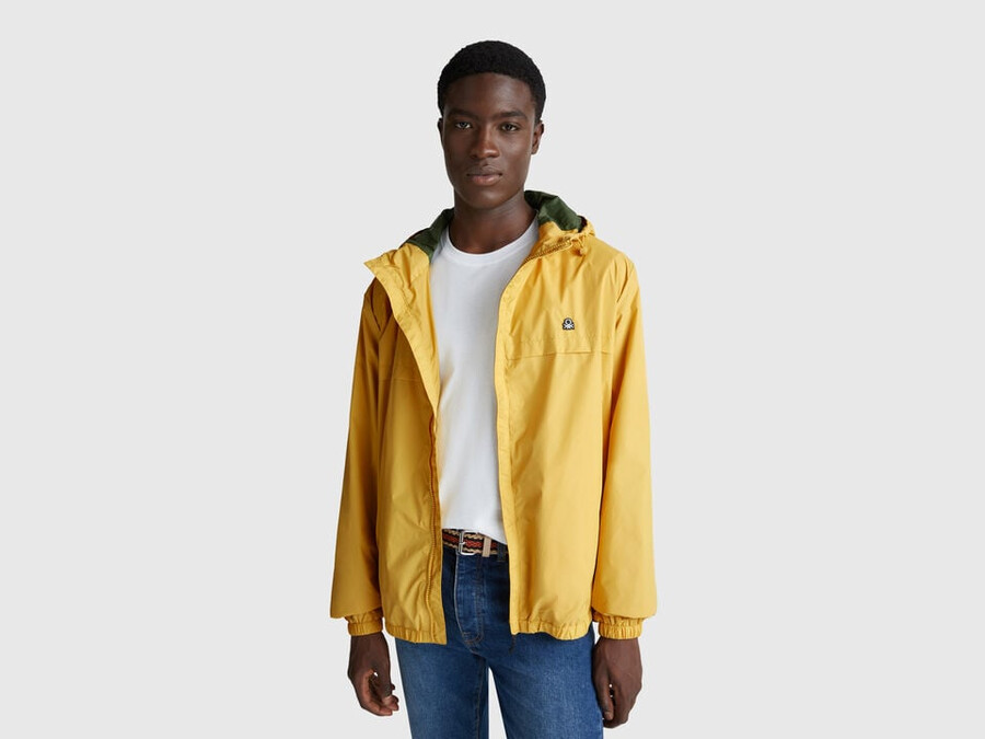 chaqueta rain defender con capucha