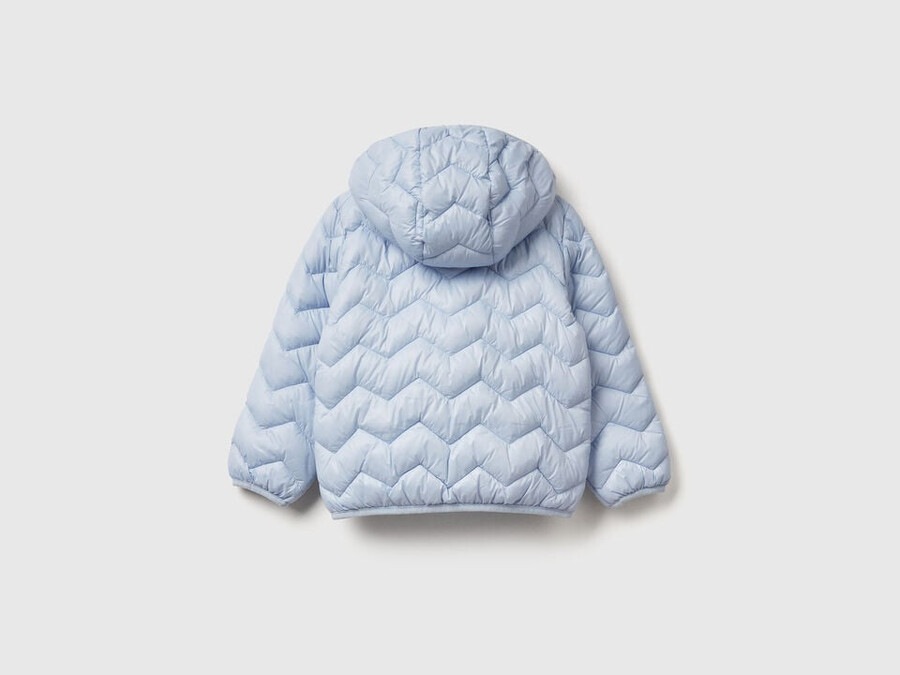 chaqueta acolchada con capucha