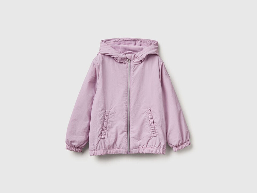 chaqueta forrada en polar