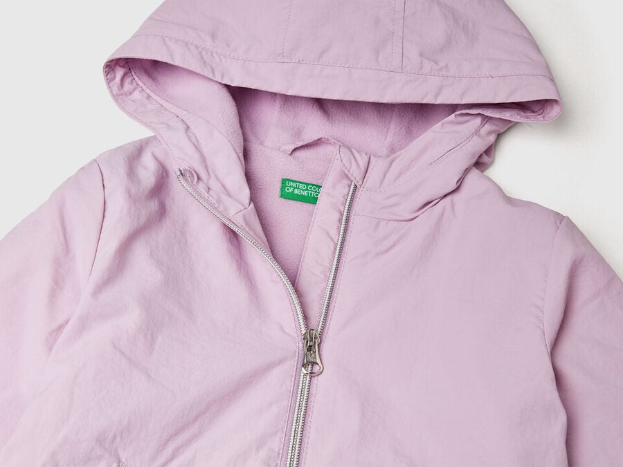 chaqueta forrada en polar