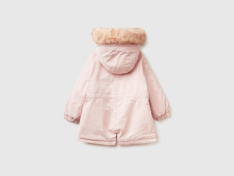 parka acolchada con cordón