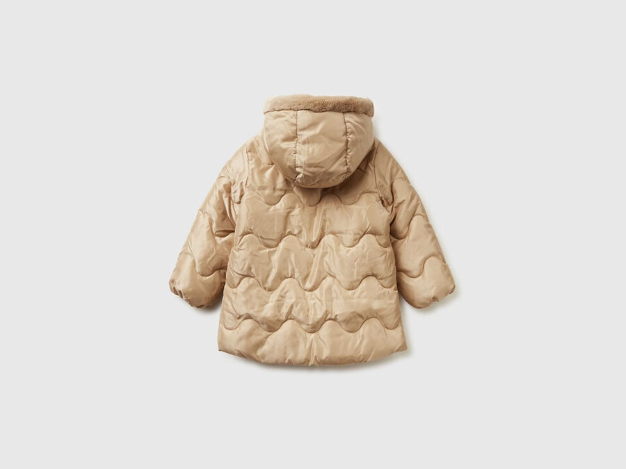 chaqueta de nailon brillante