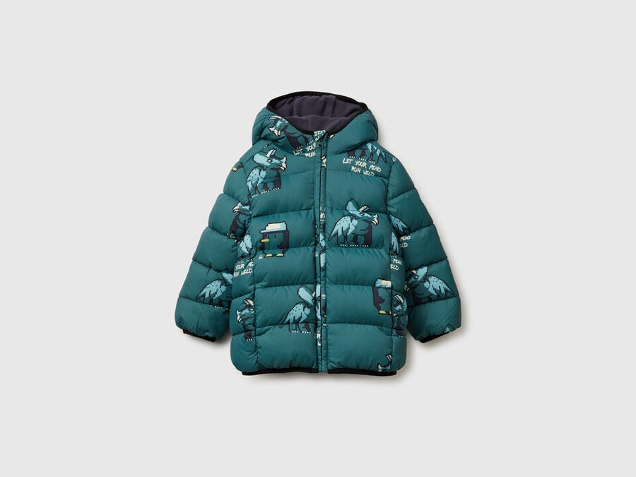 chaqueta estampada rain defender