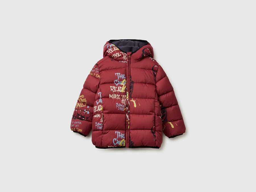 chaqueta estampada rain defender