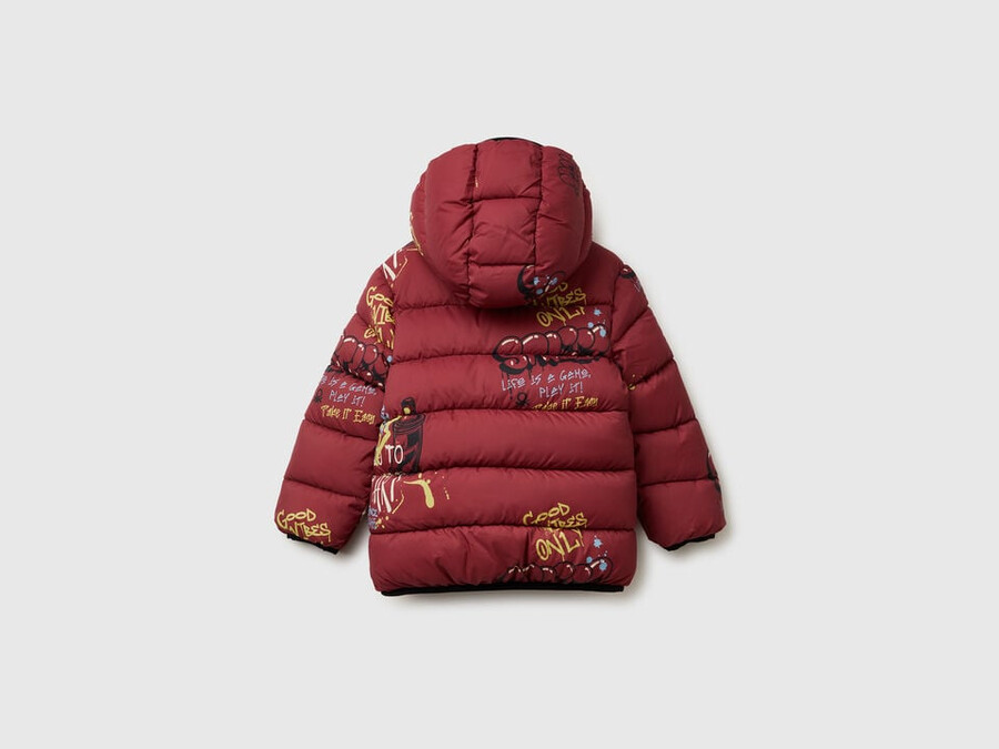 chaqueta estampada rain defender