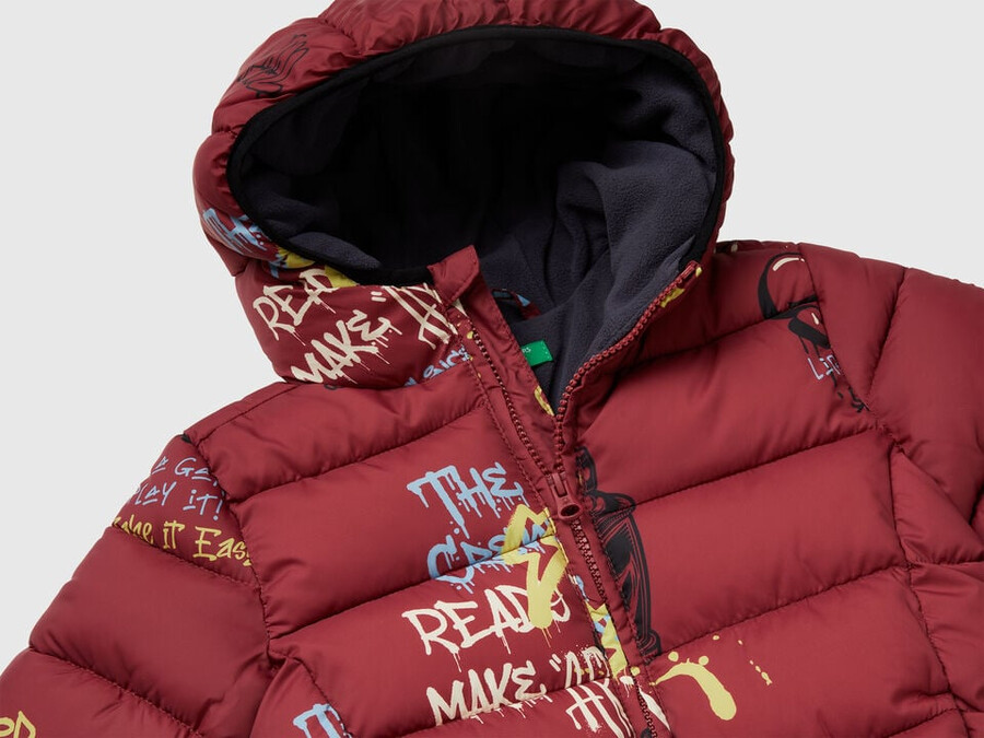 chaqueta estampada rain defender