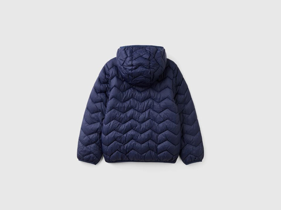 chaqueta acolchada con capucha
