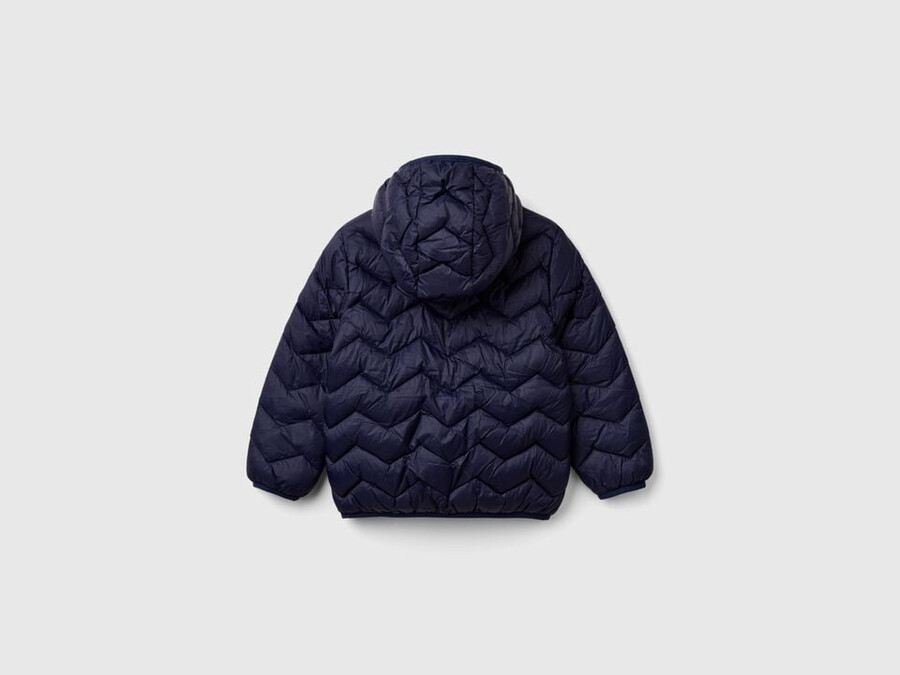 chaqueta acolchada con capucha