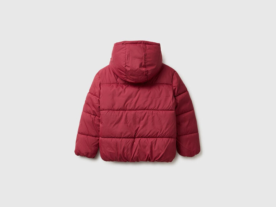 chaqueta acolchada con interior de peluche