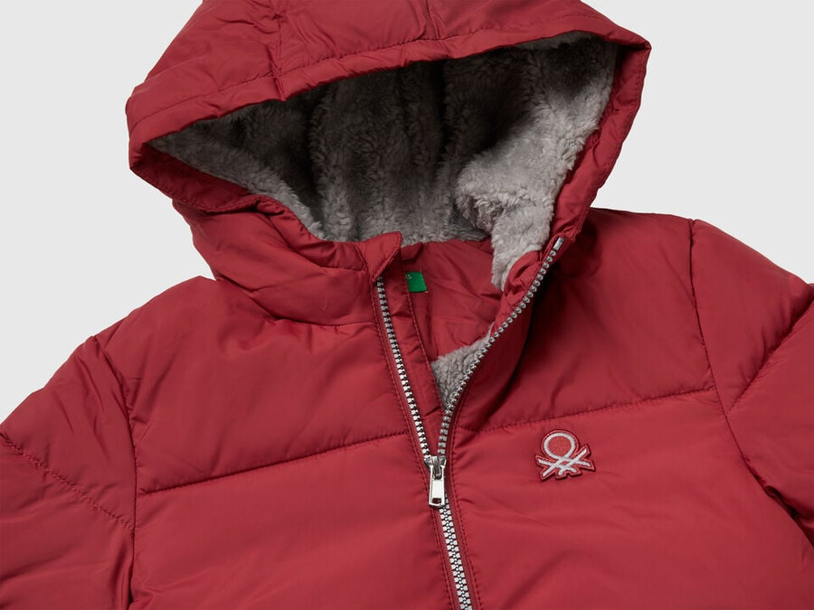chaqueta con interior de peluche